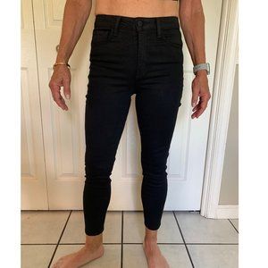 L'Agence Margot Coated High-Rise Skinny Ankle Jean